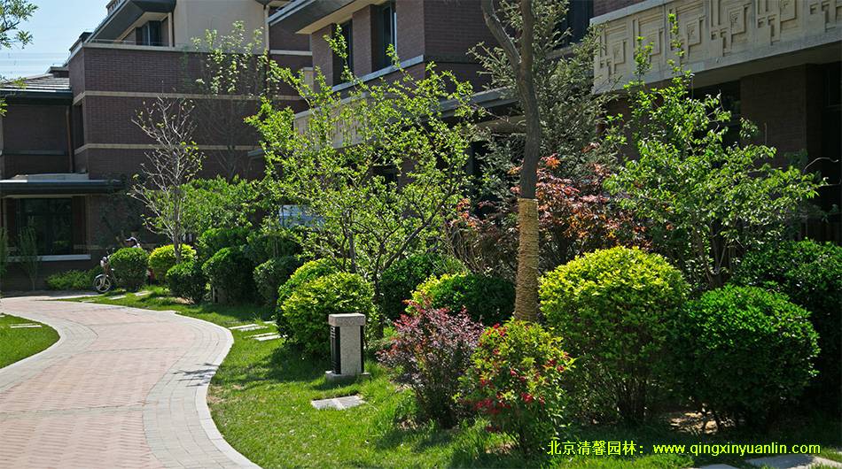 燕西华府项目 园林景观工程